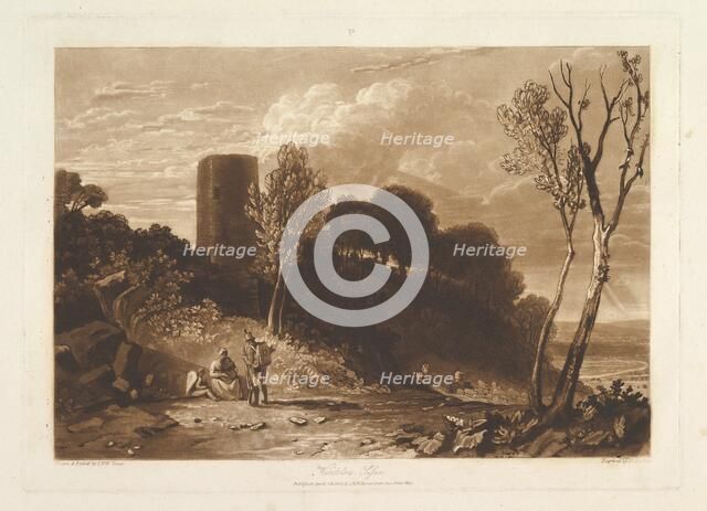Winchelsea Sussex (Liber Studiorum, part IX, plate 42), April 23, 1812. Creator: JMW Turner.