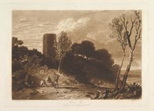Winchelsea Sussex (Liber Studiorum, part IX, plate 42), April 23, 1812. Creator: JMW Turner
