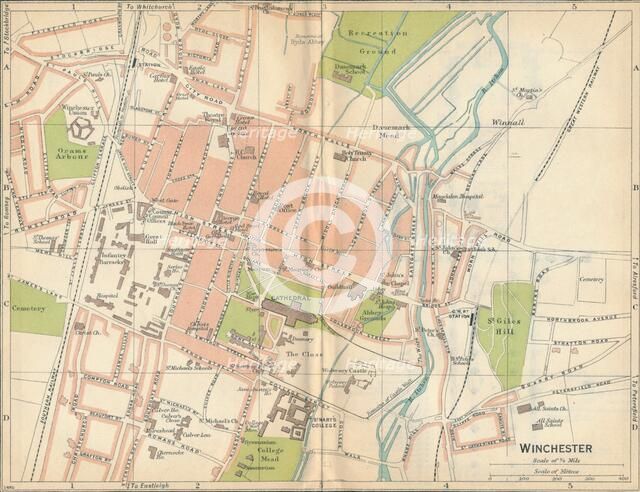 'Winchester', c20th Century. Artist: John Bartholomew.