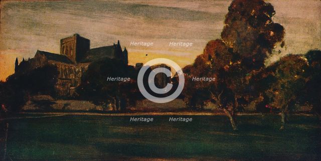 'Winchester Cathedral', 1912. Artist: Unknown.