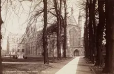 Winchester Cathedral from the Avenue, between 1870 and 1880. Creator: James Valentine