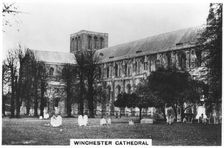 Winchester Cathedral, Hampshire, 1937