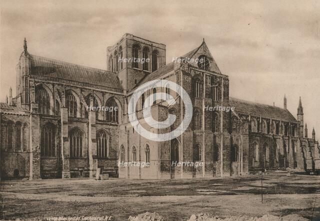 Winchester Cathedral, Hampshire, early 20th century(?). Artist: Unknown.