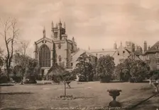 Winchester College from the Warden's Garden, Hampshire, early 20th century(?)