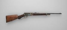 Winchester Model 1886 Takedown Rifle (serial no. 125176), American, Connecticut, 1901. Creator: Winchester Repeating Arms Company
