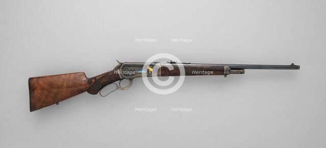 Winchester Model 1886 Takedown Rifle (serial no. 125176), American, Connecticut, 1901. Creator: Winchester Repeating Arms Company.