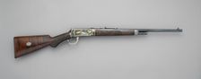 Winchester Model 1894 Takedown Rifle (serial no. 311946) with Box of Sights, American, 1906. Creator: Winchester Repeating Arms Company