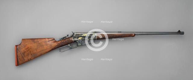 Winchester Model 1895 Takedown Rifle (serial no. 81851), American, Connecticut, 1913. Creator: Winchester Repeating Arms Company.
