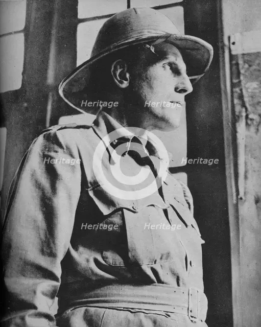 'Wingate, Captain of the Chindits', 1943-44. Artist: Unknown.