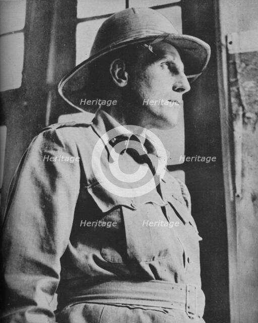 'Wingate, Captain of the Chindits', 1943-44. Artist: Unknown.