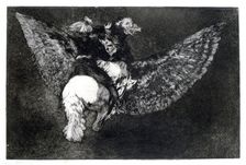 Winged Nonsense 1819-1823. Artist: Francisco Goya