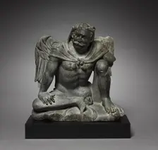 Winged Atlas Figure, 200s. Creator: Unknown