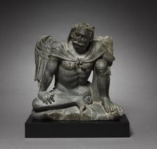 Winged Atlas Figure, 200s. Creator: Unknown