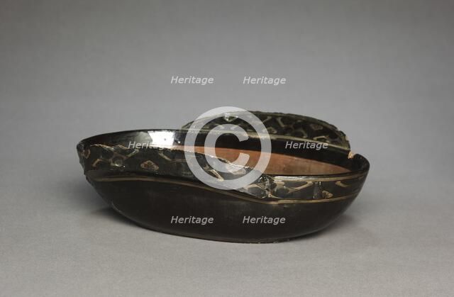 Winged Cup (Erbei), c. 206-100 BC. Creator: Unknown.