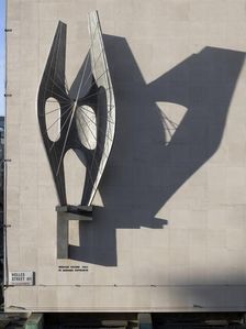 Winged Figure sculpture by Barbara Hepworth, Oxford Street, London, 2015. Artist: Chris Redgrave