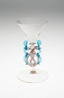 Winged Glass (Flügelglas), Germany, Late 17th century. Creator: Unknown