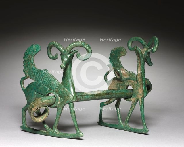 Winged Ibex Horse Bit , 800-600 BC. Creator: Unknown.