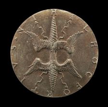 Winged Thunderbolt [reverse], c. 1570. Creator: Francesco da Sangallo