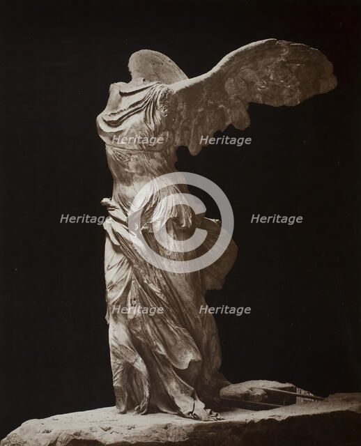 Winged Victory of Samothrace (Victoire de Samothrace), 1860s. Creator: Unknown.