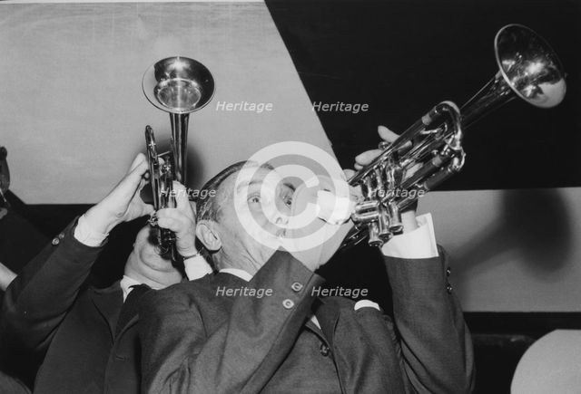 Wingy Manone, 100 Club, London, 1966. Creator: Brian Foskett.