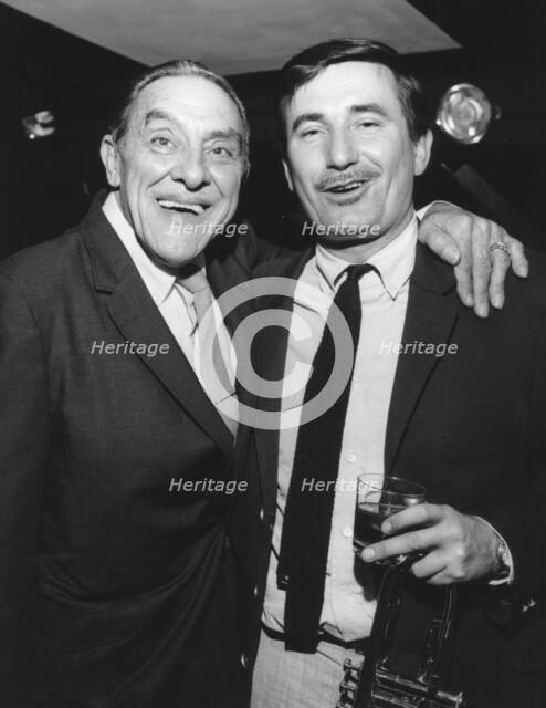 Wingy Manone and Kenny Ball, 100 Club, London, 1966. Creator: Brian Foskett.