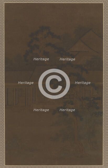 Wind in the Courtyard Pines, 16th century. Creator: Unknown.