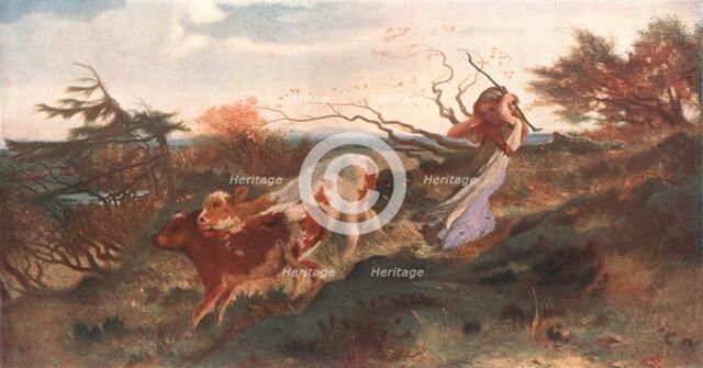 'Wind on the Wold', 1863, (c1902).  Creator: Unknown.