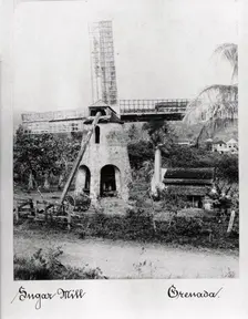 Wind powered sugar mill, Grenada, 1897