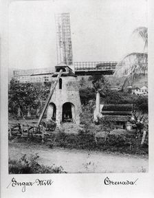 Wind powered sugar mill, Grenada, 1897
