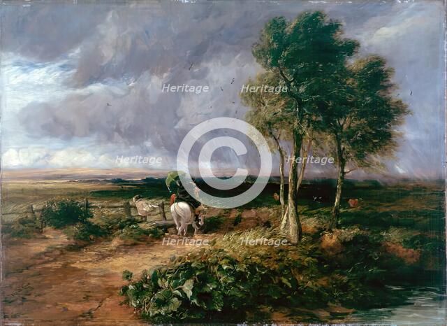 Wind, Rain and Sunshine, 1845. Creator: David Cox the Elder.