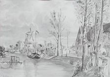 Windmill #2, 1878. Creator: Louis Michel Eilshemius