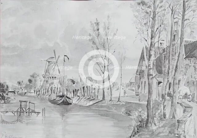 Windmill #2, 1878. Creator: Louis Michel Eilshemius.