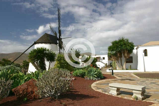 Windmill, Antigua, Fuerteventura, Canary Islands. Creator: Peter Thompson.