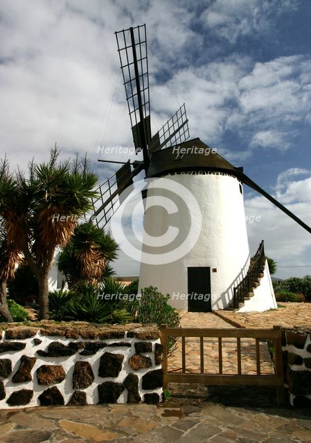 Windmill, Antigua, Fuerteventura, Canary Islands. Creator: Peter Thompson.