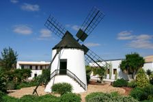 Windmill, Antigua, Fuerteventura, Canary Islands. Creator: Peter Thompson