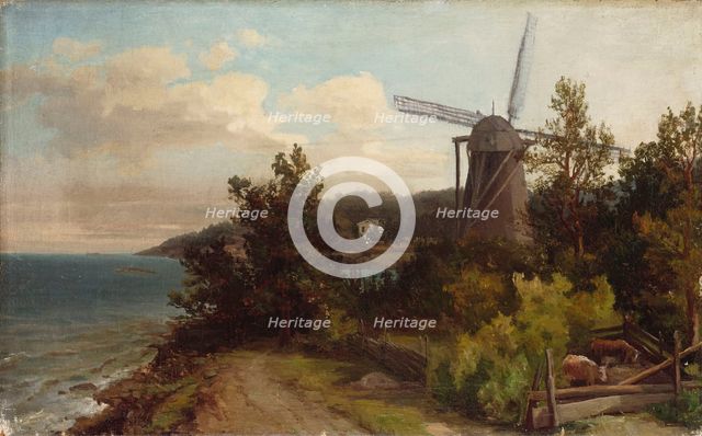 Windmill, c1860-1890. Creator: Victoria Aberg.