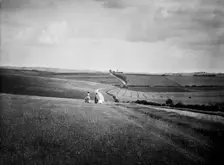 Windmill Hill, West Ilsley Downs, Berkshire, 1890s. Artist: Henry Taunt