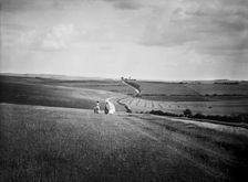 Windmill Hill, West Ilsley Downs, Berkshire, 1890s. Artist: Henry Taunt