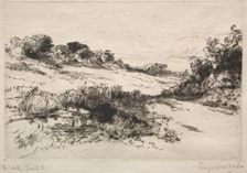 Windmill Hill, No. 1, 1877. Creator: Francis Seymour Haden (British, 1818-1910)