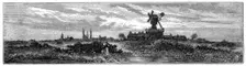 Windmill on Wimbledon Common 1880. Artist: Robert Taylor Pritchett