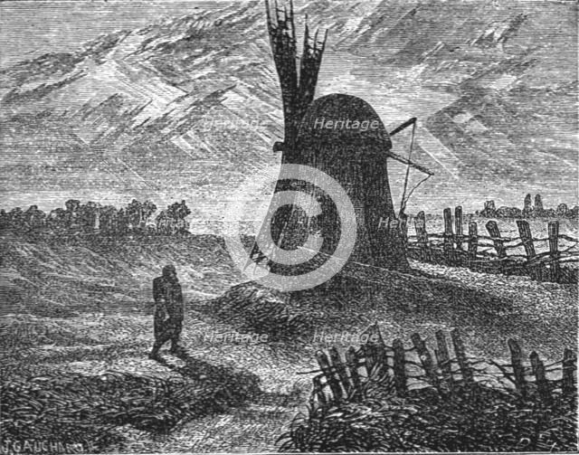 'Windmill near Dorpat; The Baltic Provinces of Russia',1875. Creator: Unknown.