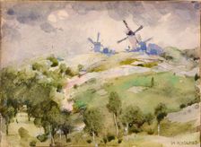 Windmills, n.d. Creator: William Henry Holmes