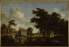 Windmills, between 1664 and 1668. Creator: Meindert Hobbema