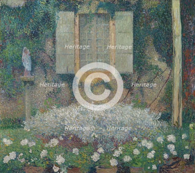 Window Of The Kitchen On The Garden At Marquayrol, c. 1916. Artist: Martin, Henri (1860-1943)