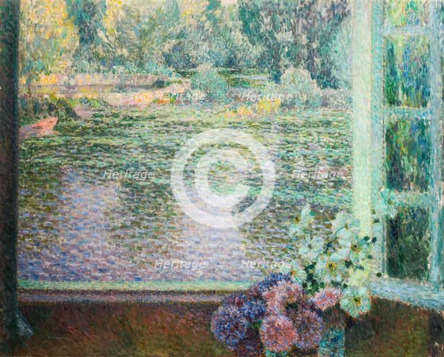 Window On The River. Creator: Le Sidaner, Henri (1862-1939).