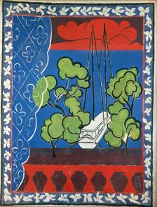 Window at Tahiti II, 1935. Creator: Matisse, Henri (1869-1954)