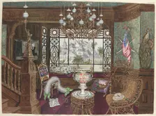 Window Alcove, 1935/1942. Creator: Perkins Harnly