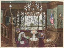 Window Alcove, 1935/1942. Creator: Perkins Harnly
