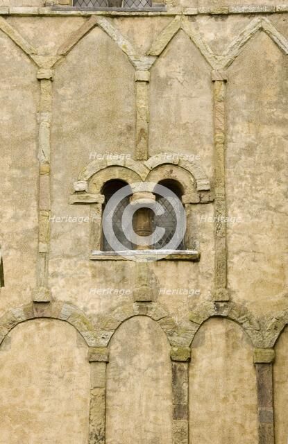 Window and arcading, St Peter's Church, Barton-upon-Humber, Lincolnshire, 2007. Artist: Historic England Staff Photographer.