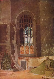 Window between St. Andrew's Hall and the Dutch Church, Norwich c1908. Artist: John Sell Cotman